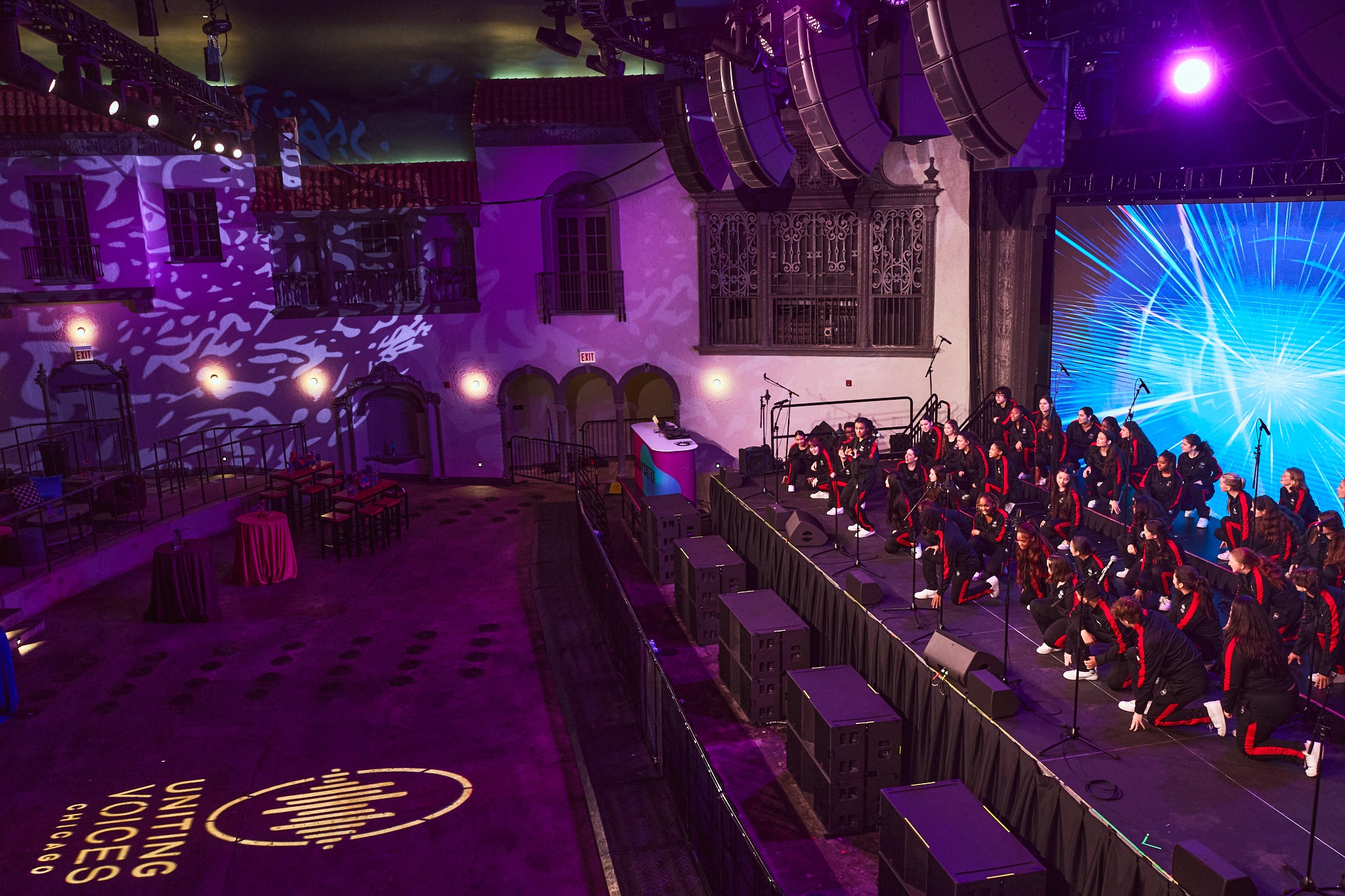 Large-scale live performance produced for Uniting Voices Chicago